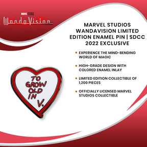 Marvel Studios WandaVision Limited Edition Enamel Pin | SDCC 2022 Exclusive