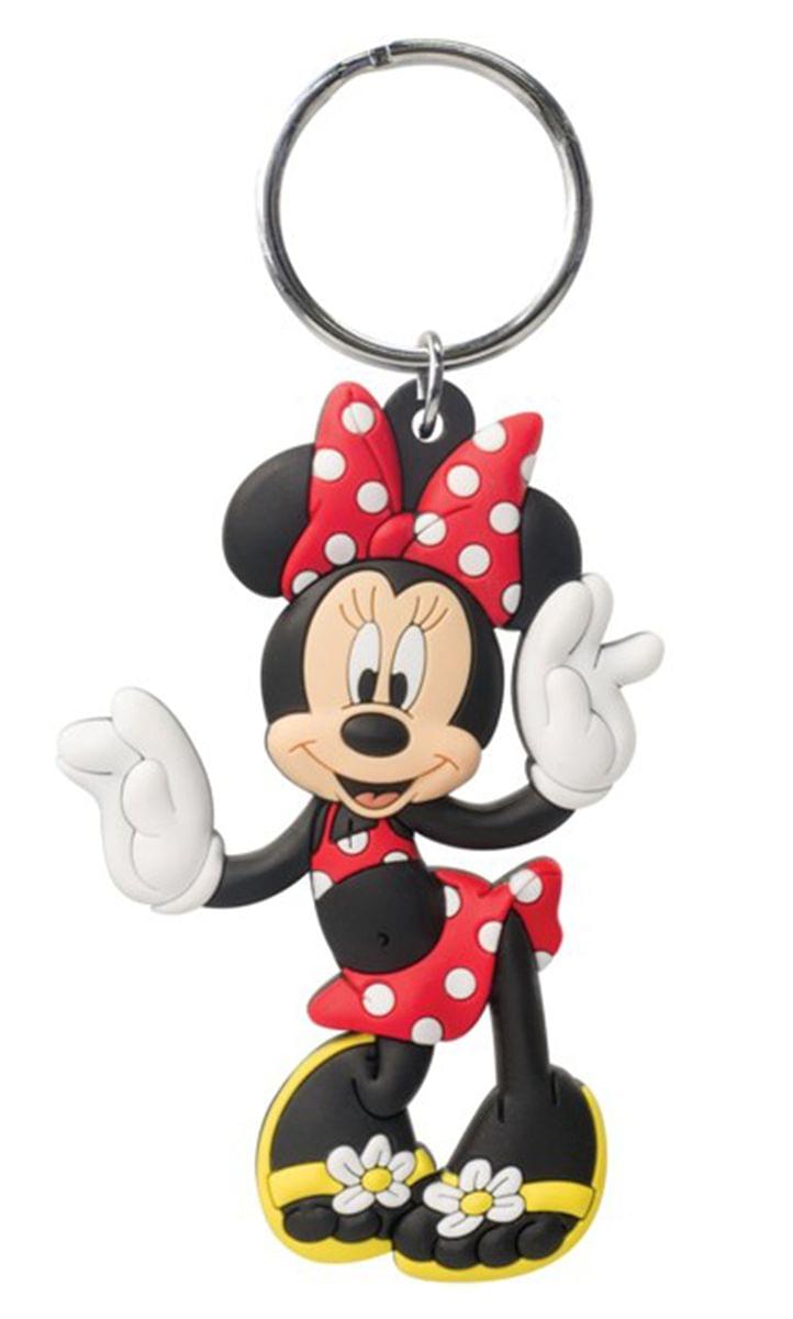 Disney PVC Soft Touch Key Ring: Flip Flop Minnie