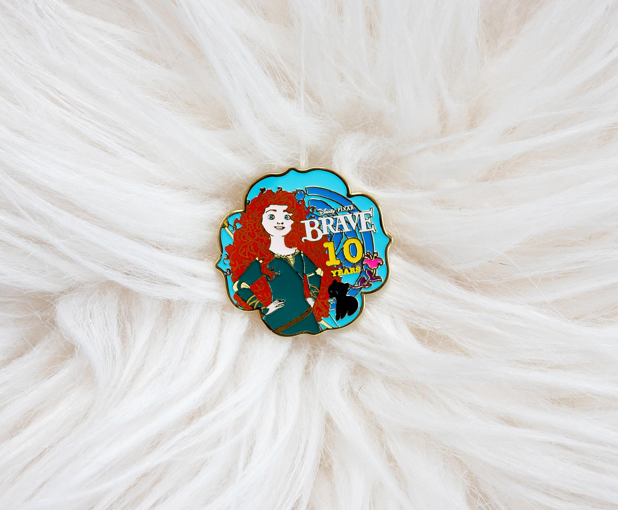 Disney Pixar Brave 10th Anniversary Enamel Pin | SDCC 2022 Exclusive