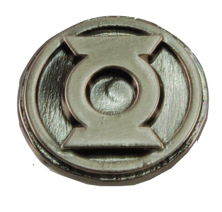 Green Lantern Logo .75" Pewter Lapel Pin
