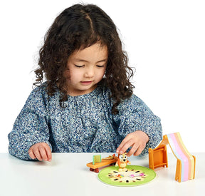 Bluey Playroom Action Figure Playset | Includes Bingo