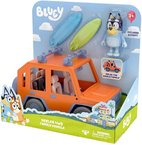 Bluey Family Cruiser Action Figure Playset | Includes Bandit