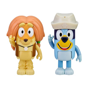 Bluey Doctor Checkup Action Figure 2 Pack | Bluey & Indy