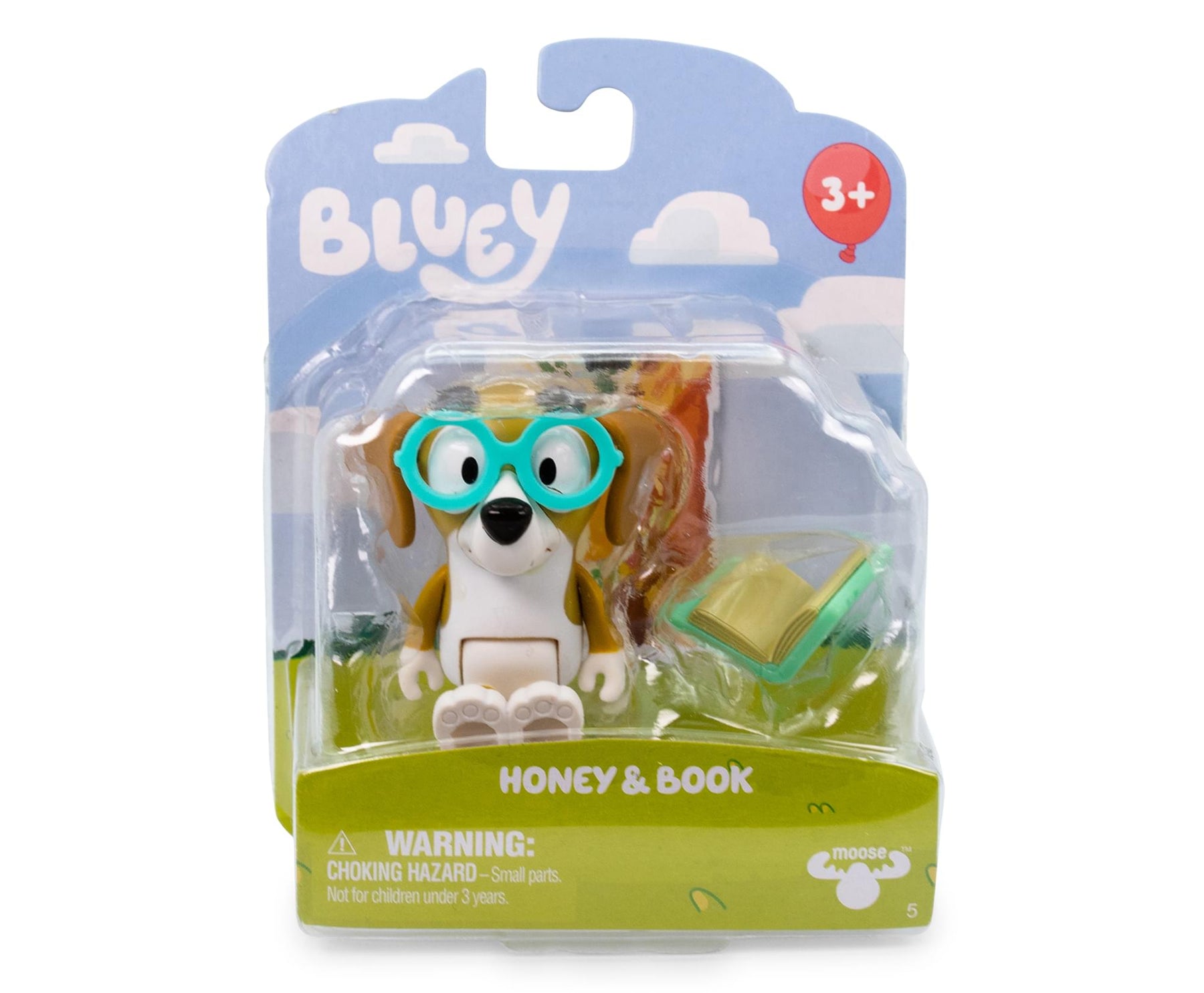 Bluey Action Figure Story Starter Pack | Honey & Book