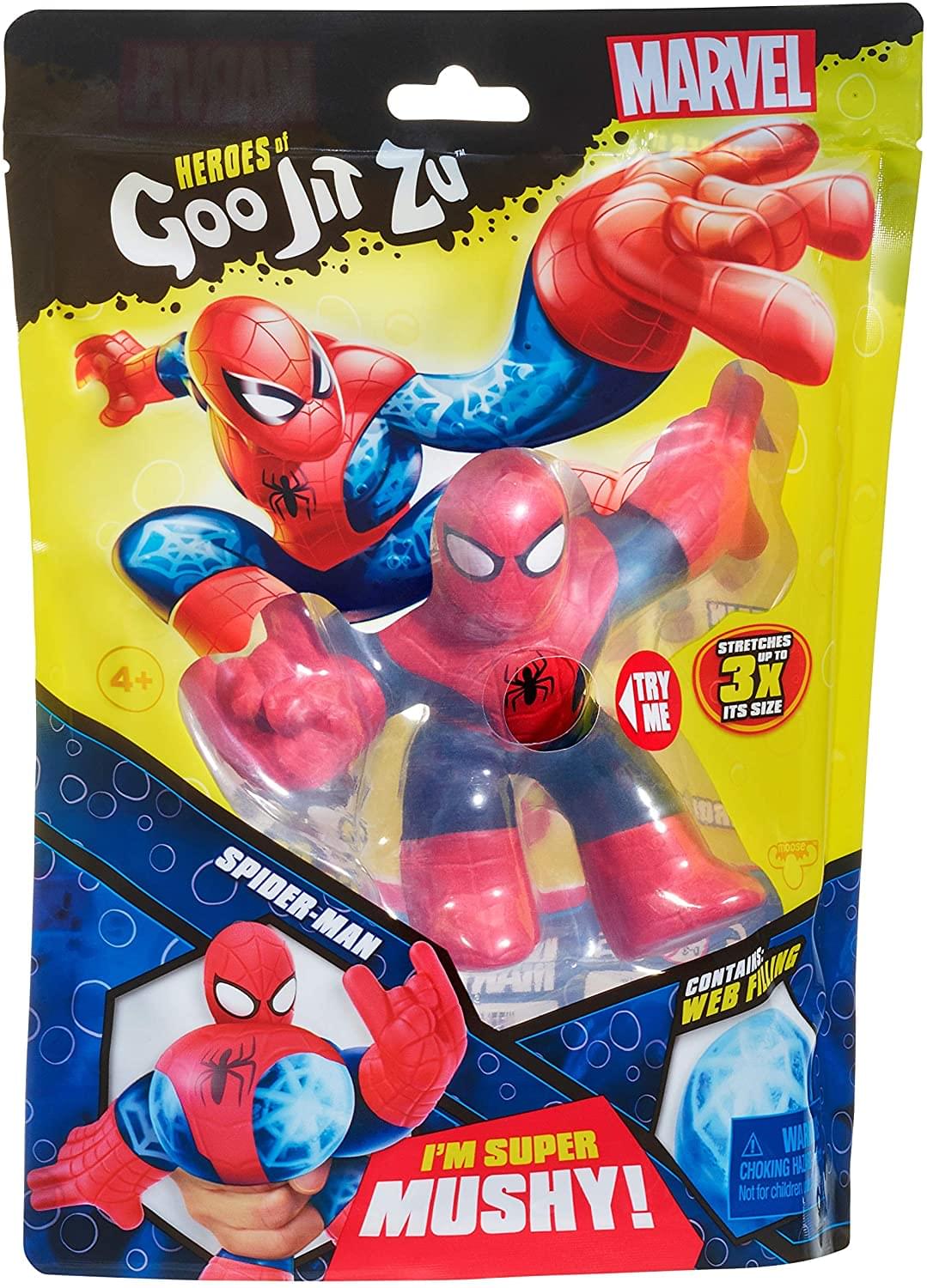 Marvel Heroes of Goo Jit Zu Squishy Figure | Spider-Man