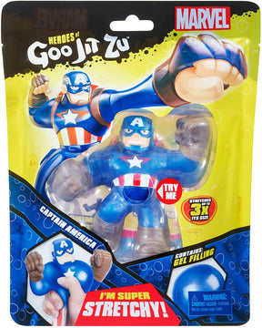 Marvel Heroes of Goo Jit Zu Squishy Figure | Captain America