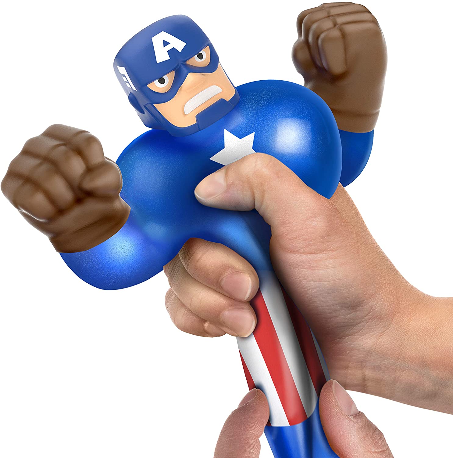 Marvel Heroes of Goo Jit Zu Squishy Figure | Captain America