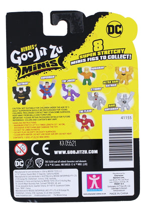 DC Heroes of Goo Jit Zu Squishy Mini Figure | Metallic Superman