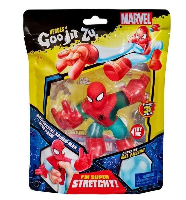 Marvel Heroes of Goo Jit Zu Squishy Figure | Radioactive Spider-Man