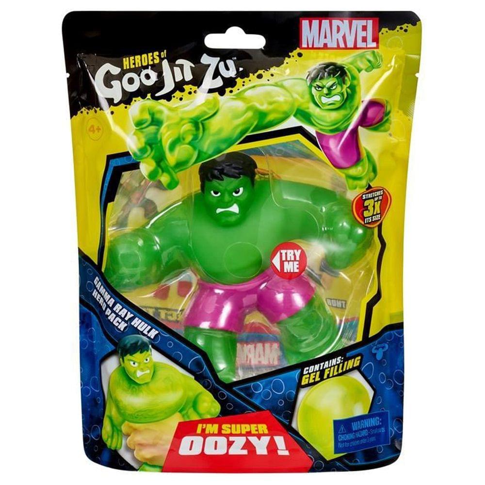 Marvel Heroes of Goo Jit Zu Squishy Figure | Gamma Ray Hulk