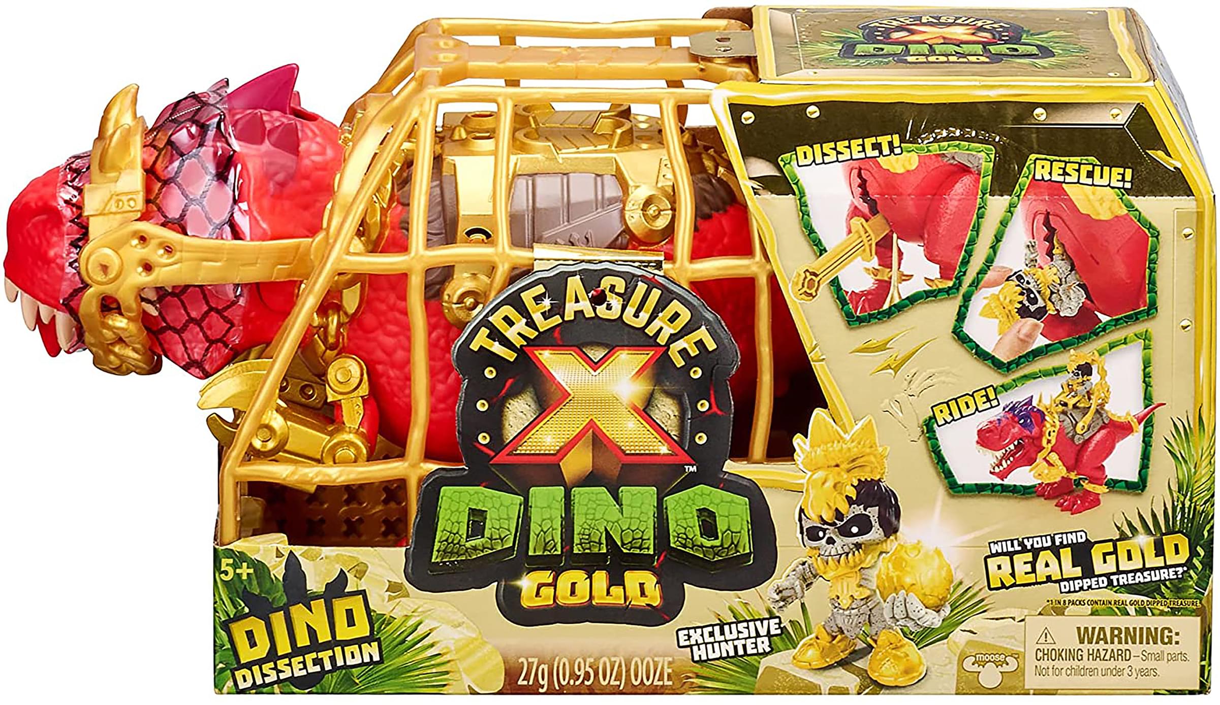 Treasure X Dino Gold Dino Dissection