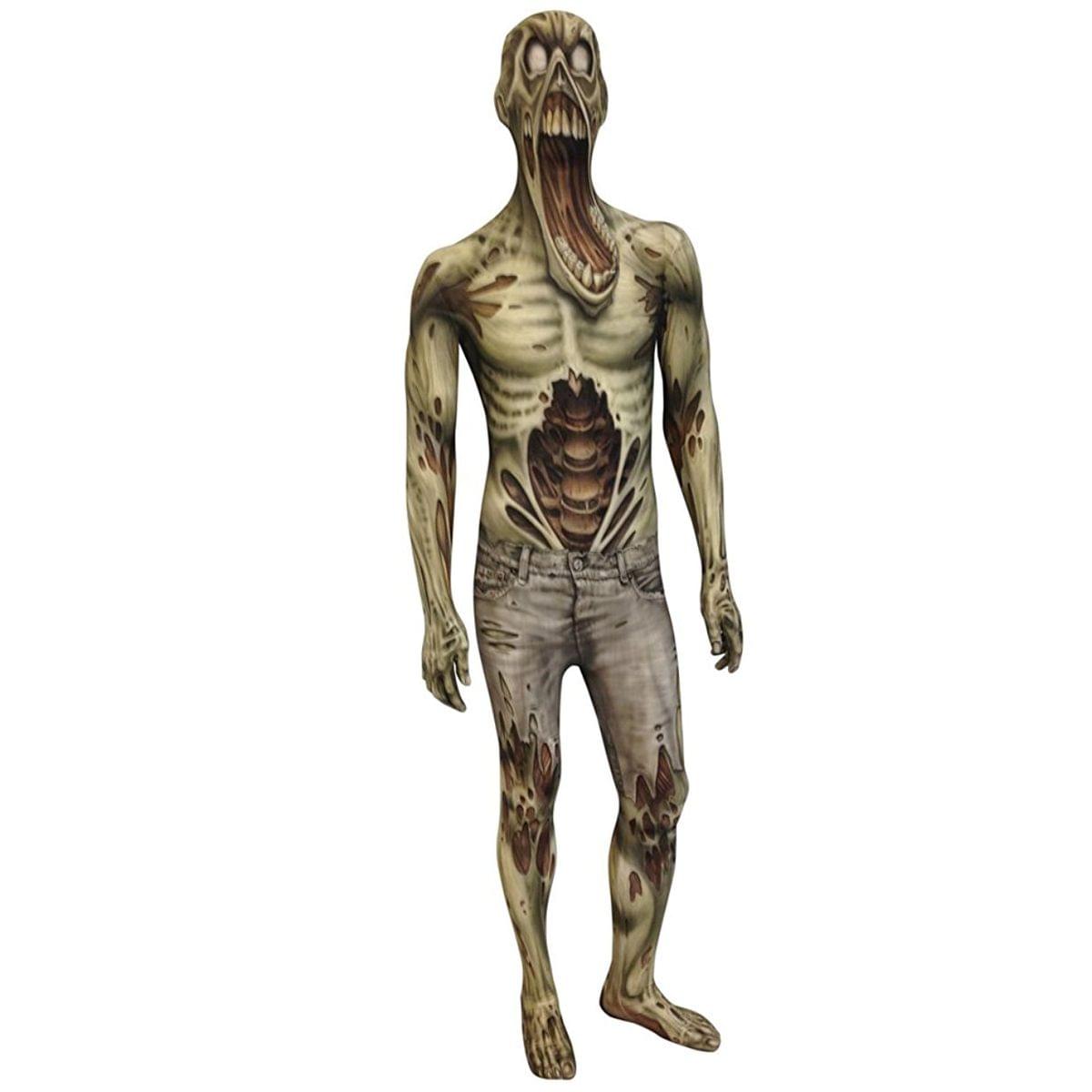 Zombie Morphsuit Costume Adult