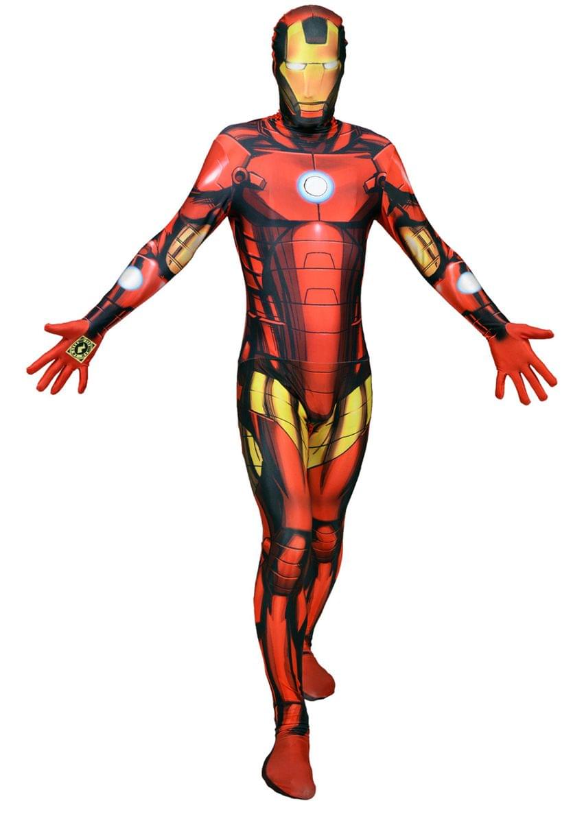 Ironman Zappar Adult Costume Morphsuit