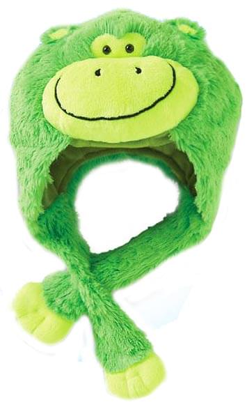 My Pillow Pets Premium Plush Hat Neonz Neon Green Monkey