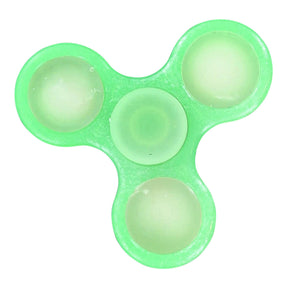 Glow In Dark Emoji Fidget Spinner | Green