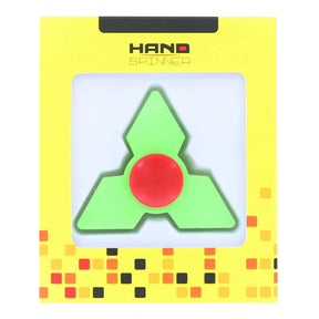 Hand Fidget Spinner | Green Triangle