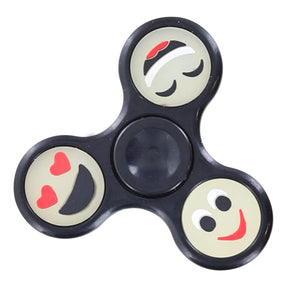Emoji Smile Fidget Spinner | Black