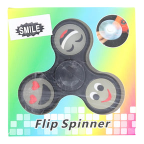Emoji Smile Fidget Spinner | Black