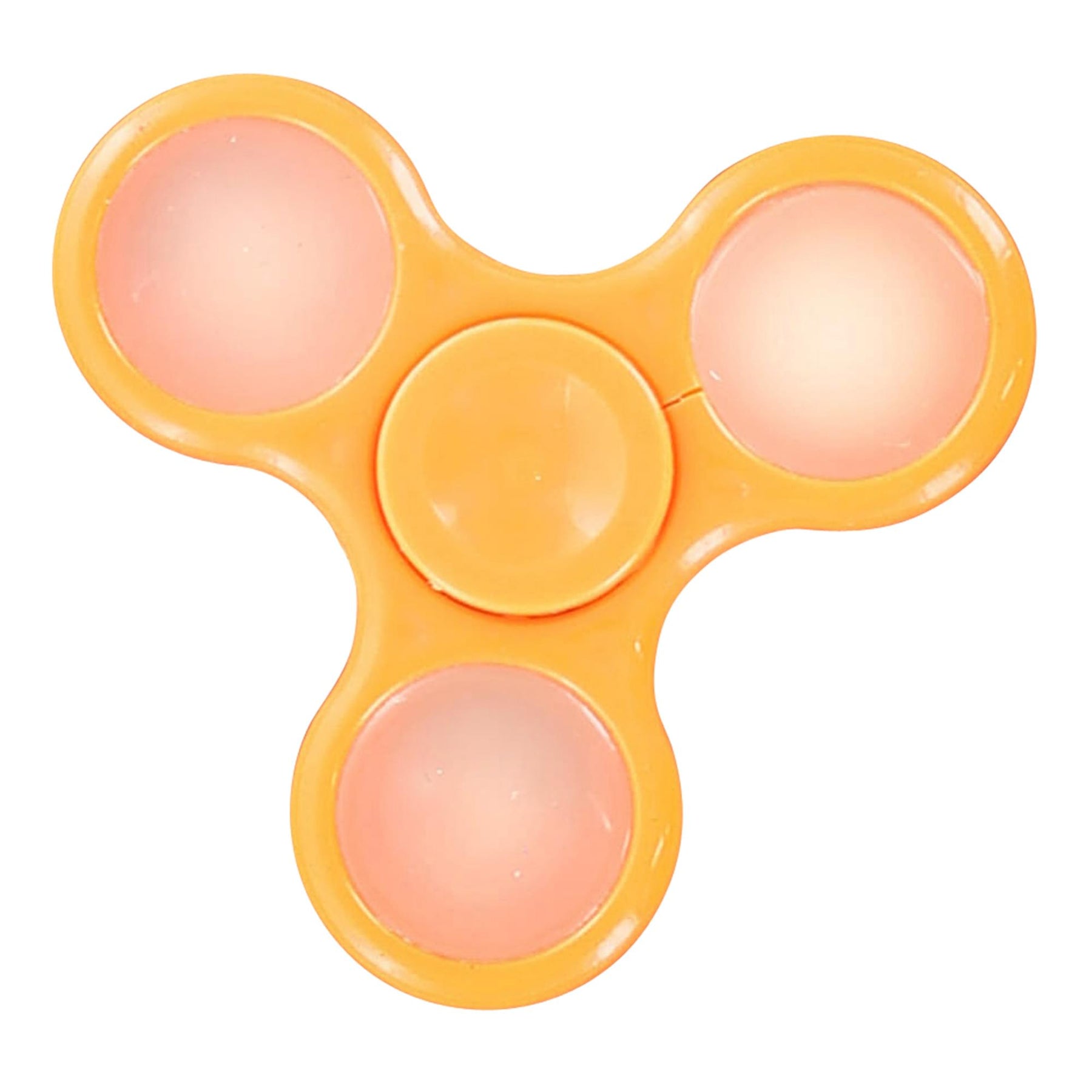 Emoji Smile Fidget Spinner | Orange