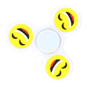 Emoji Solid Color Fidget Spinner | White