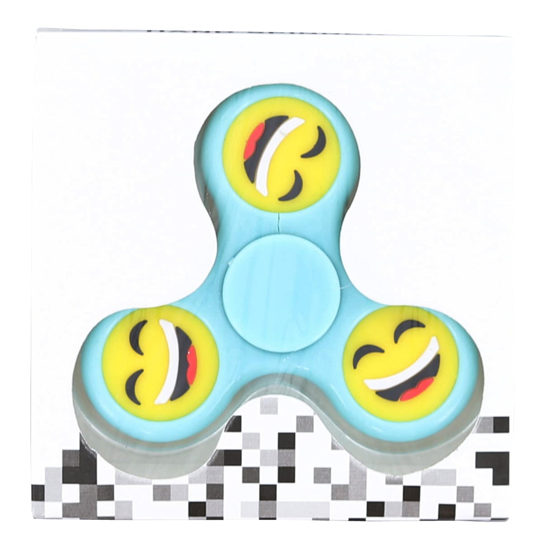 Emoji Solid Color Fidget Spinner | Light Blue