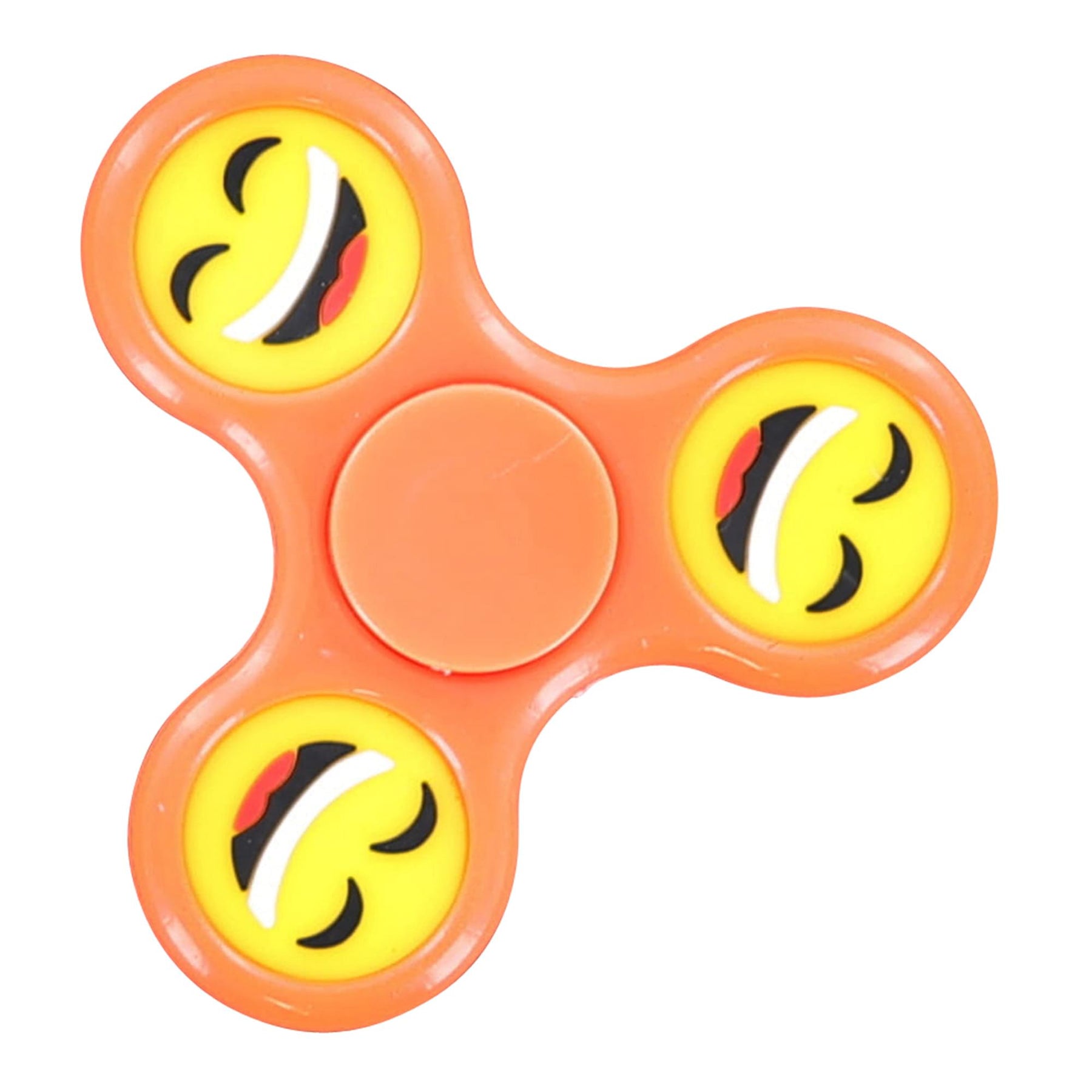 Emoji Solid Color Fidget Spinner | Orange