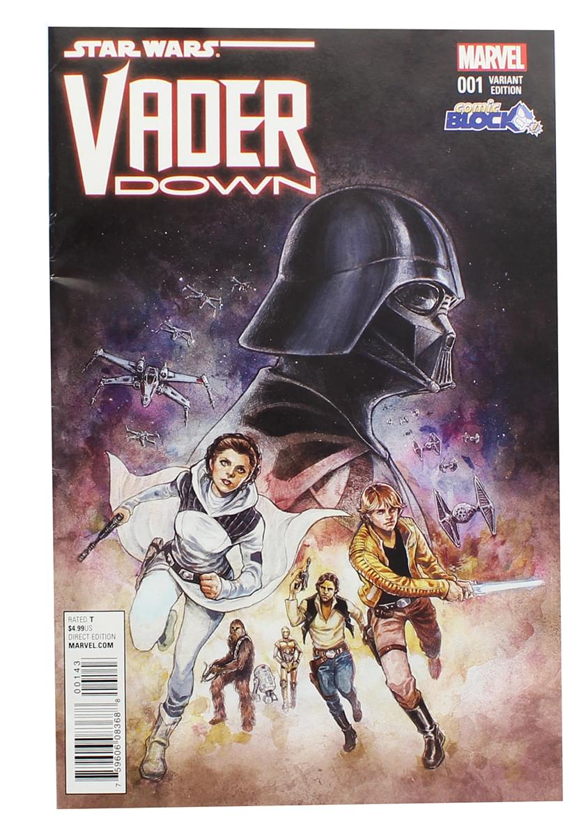 Star Wars Vader Down #1 Comic Book (Nerd Block Cover)