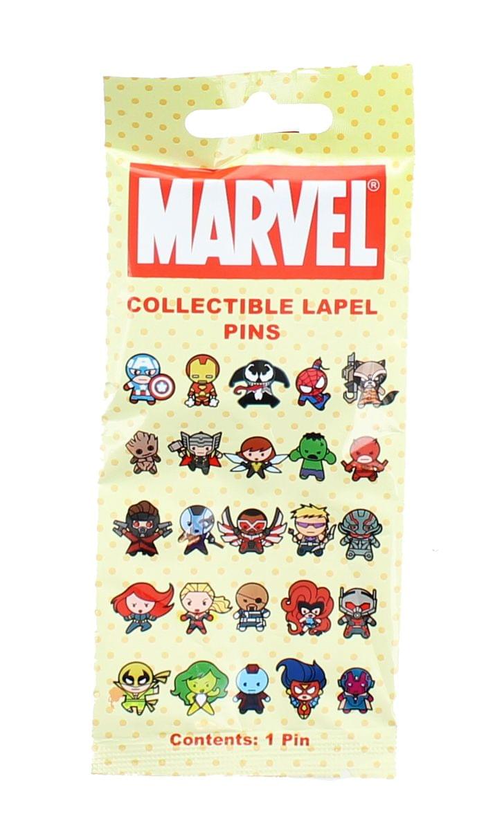 Marvel Collectible Lapel Pin Blind Bag, One Random
