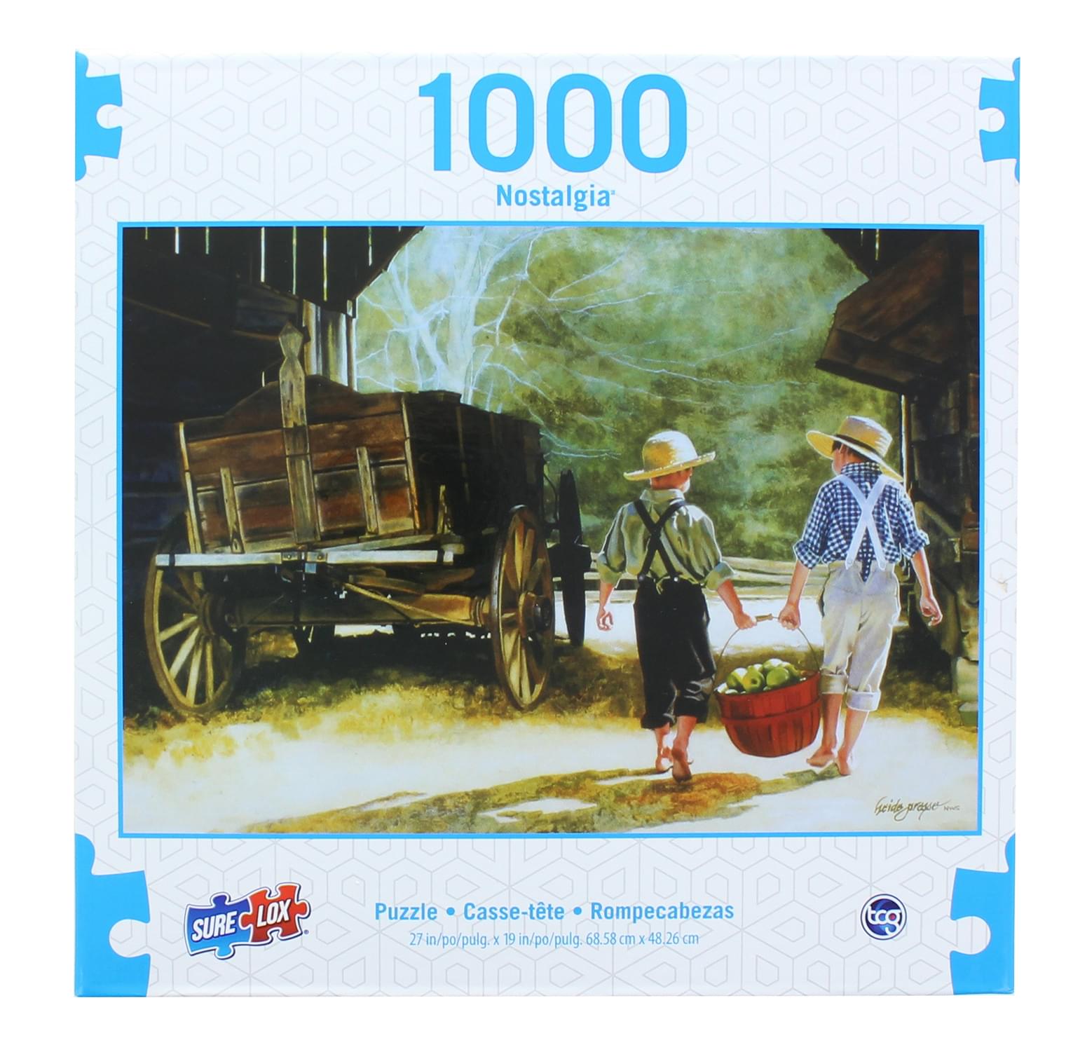 Nostalgia 1000 Piece Jigsaw Puzzle | The Apple Pickers