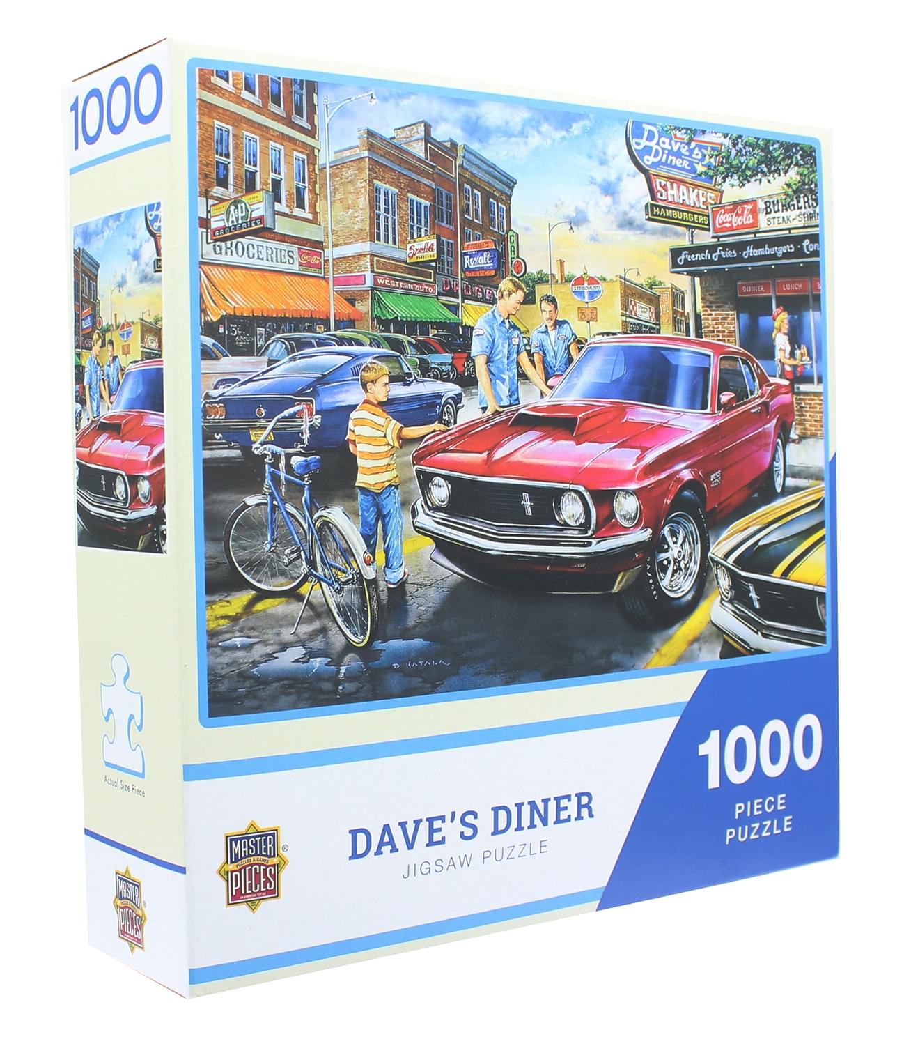 MasterPieces 1000 Piece Jigsaw Puzzle | Daves Diner by Dan Hatala