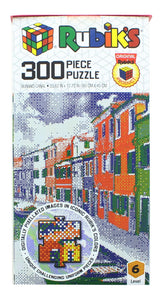 Rubiks 300 Piece Jigsaw Puzzle | Burano Canal