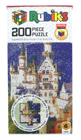 Rubiks 200 Piece Jigsaw Puzzle | Neuschwanstein Castle