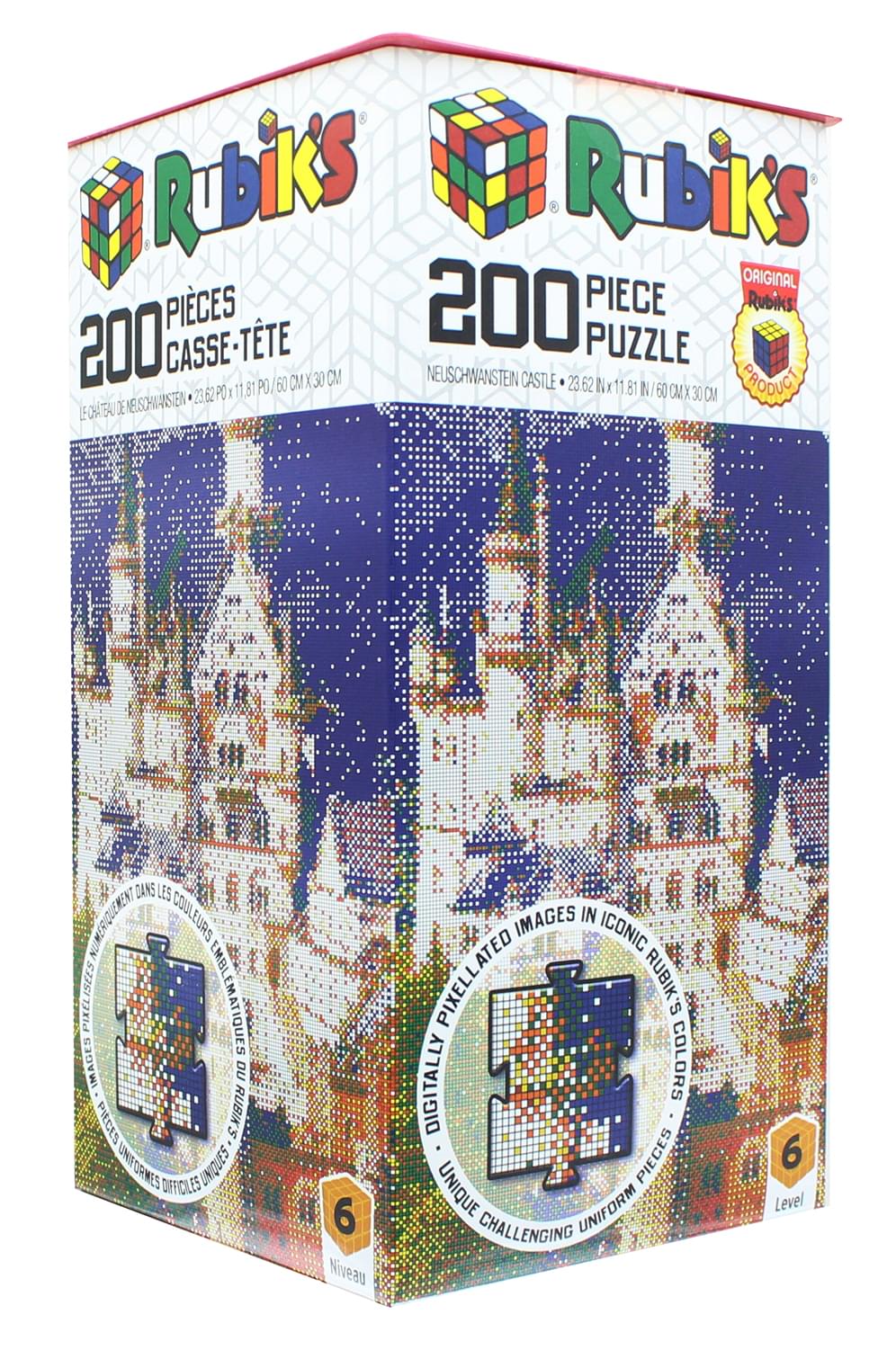 Rubiks 200 Piece Jigsaw Puzzle | Neuschwanstein Castle