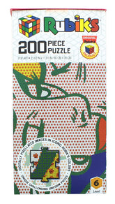 Rubiks 200 Piece Jigsaw Puzzle | Pop Art