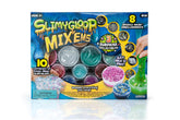 Slimygloop Mix'Ems DIY Slime Kit For Kids | Includes 10 Slime Colors & 8 Mix-Ins