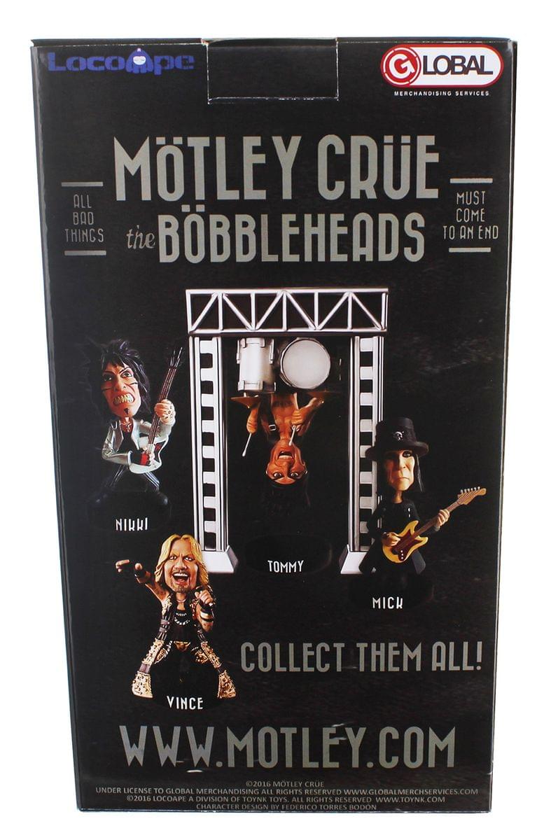 Locoape Motley Crue Nikki Sixx Resin Bobble Head Statue