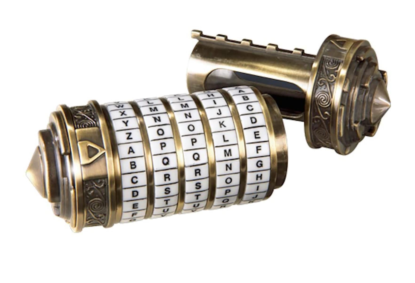 The Da Vinci Code Mini Cryptex Replica
