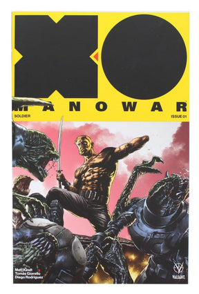 Valiant X-O Manowar: Soldier #1 (Mico Suayan Interlocking Variant Cover)