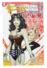 Wonder Woman 77' Meets The Bionic Woman #1 Comic Book (Nerd Block Cover)