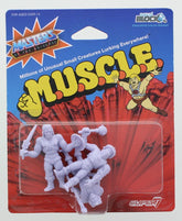Masters of the Universe M.U.S.C.L.E. 3-Pack: He-Man,Teela, Man-At-Arms