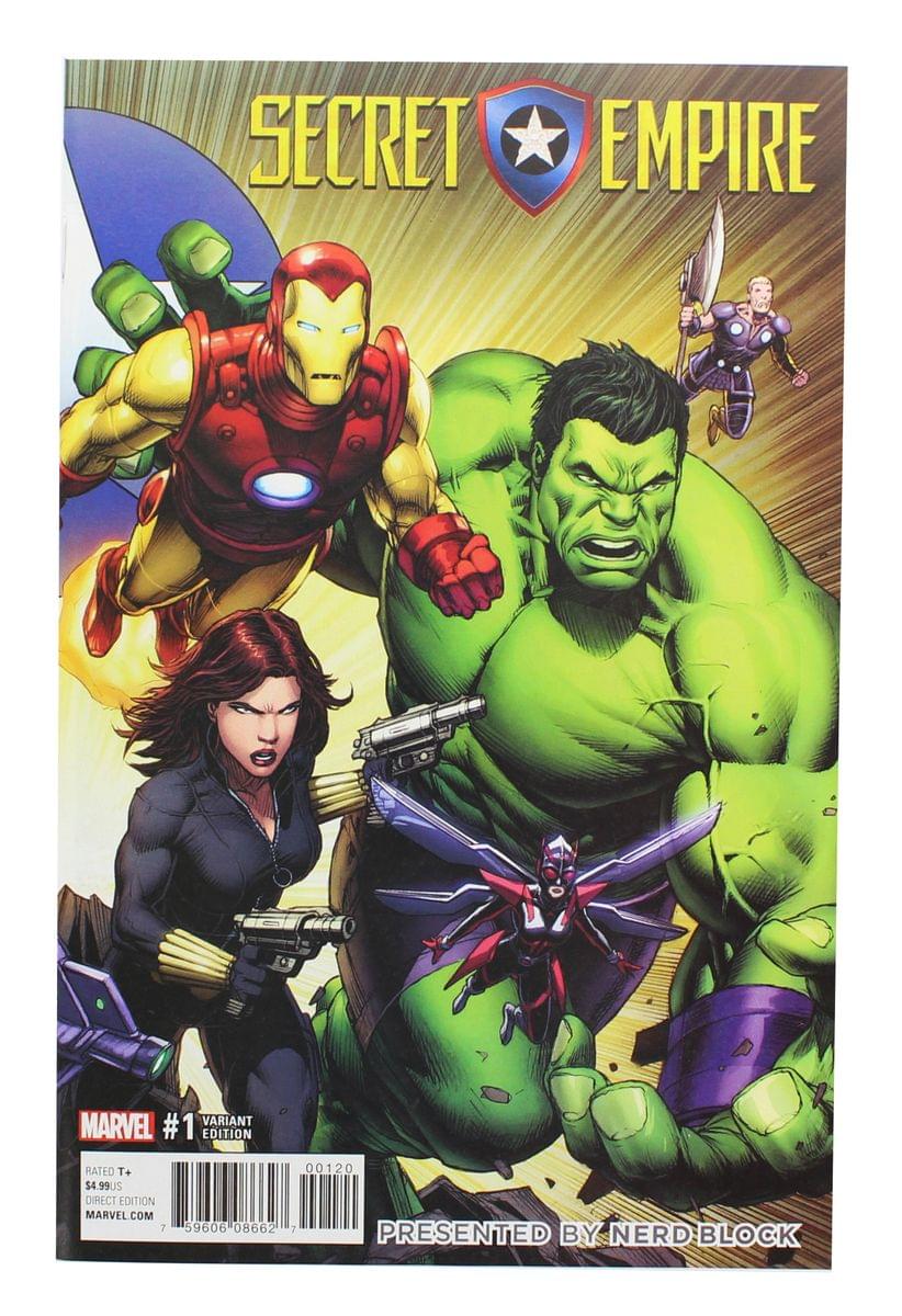 Marvel Comics Secret Empire #1 (Nerd Block Exclusive Cover)