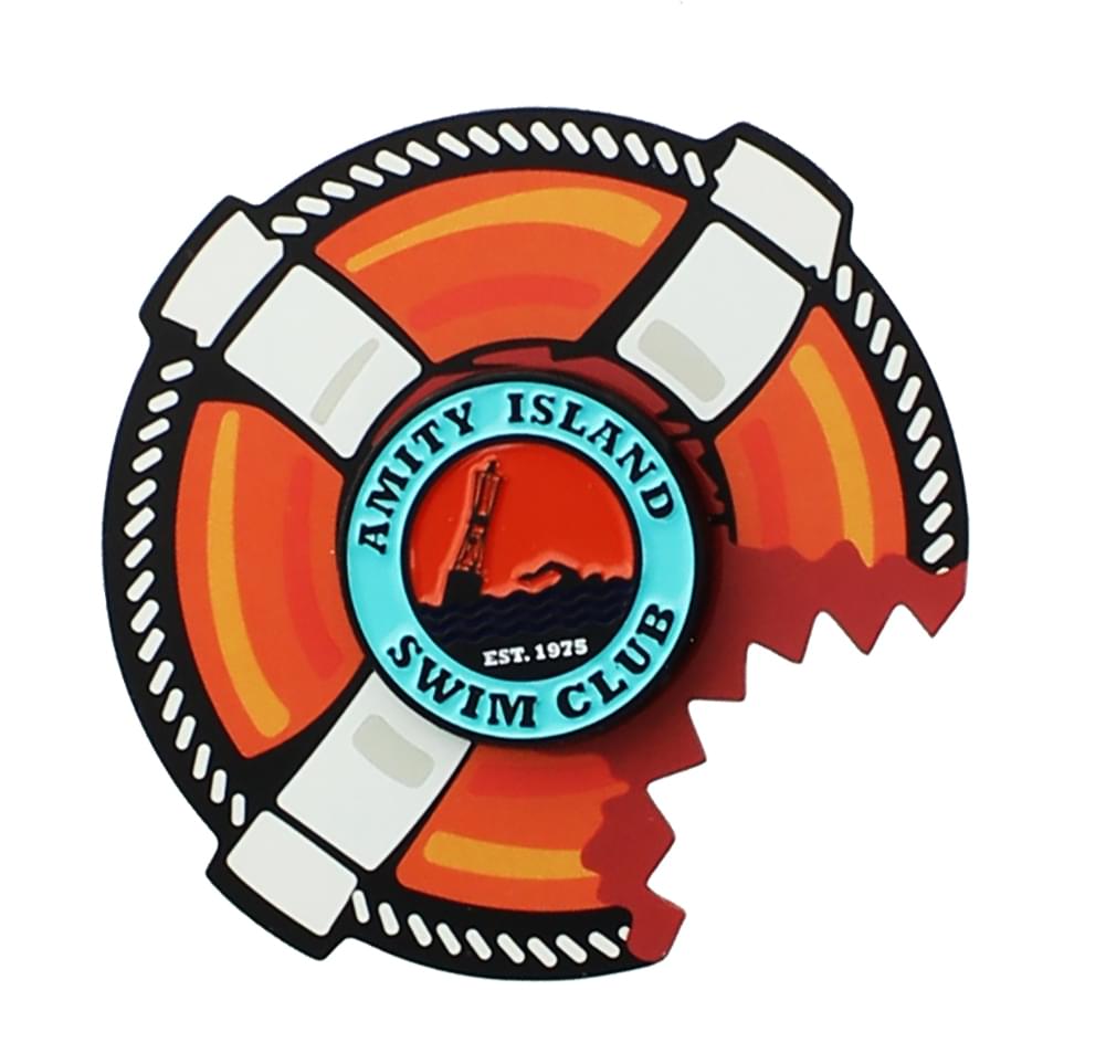 Amity Island Swim Club (Jaws) Enamel Collector Pin