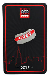 C2E2 2017 Hot Dog Enamel Collector Pin