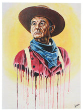 Cowboy Bill Murray 10"x8" Art Print