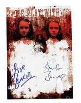 The Shining Twins Lisa and Louise Burns Autographed Picture