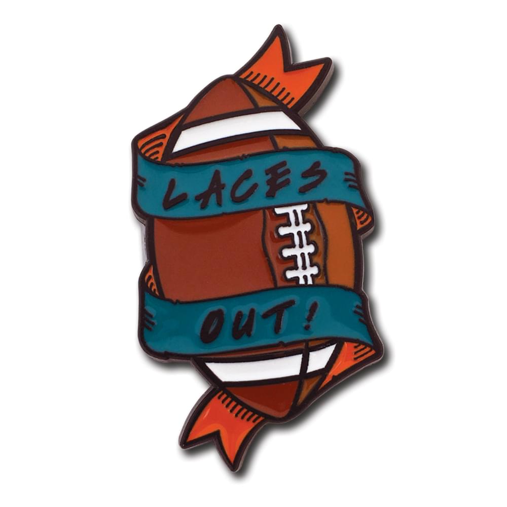Ace Ventura "Laces Out" Collector Pin