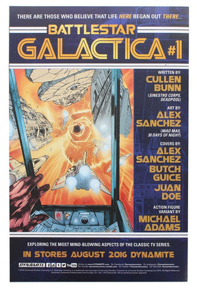 Battlestar Galactica One-Shot Comic (Comic Block Exclusive Cover)