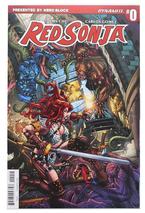 Red Sonja #0 (Nerd Block Exclusive Cover)