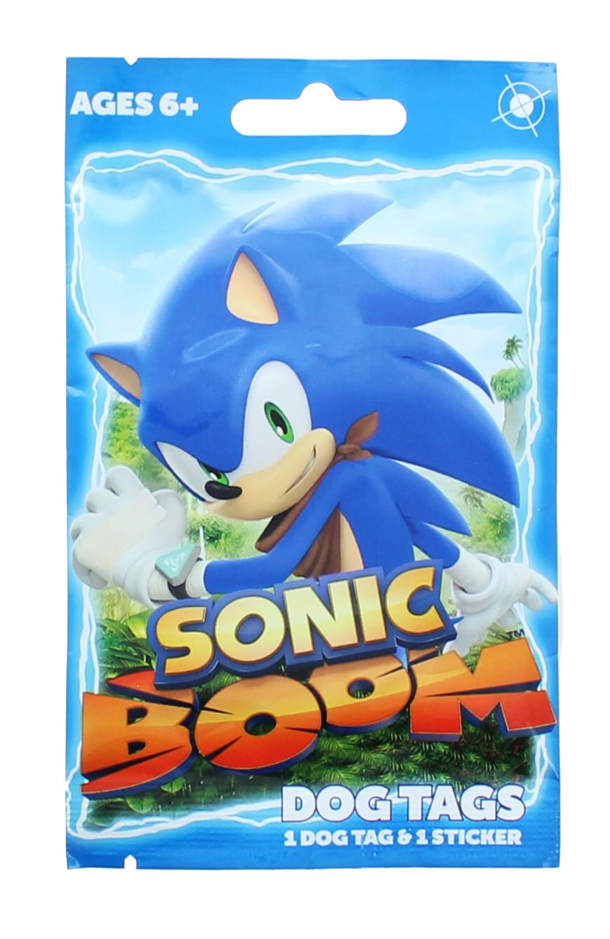 Sonic the Hedgehog Sonic Boom Dog Tags Mystery Pack | One Random
