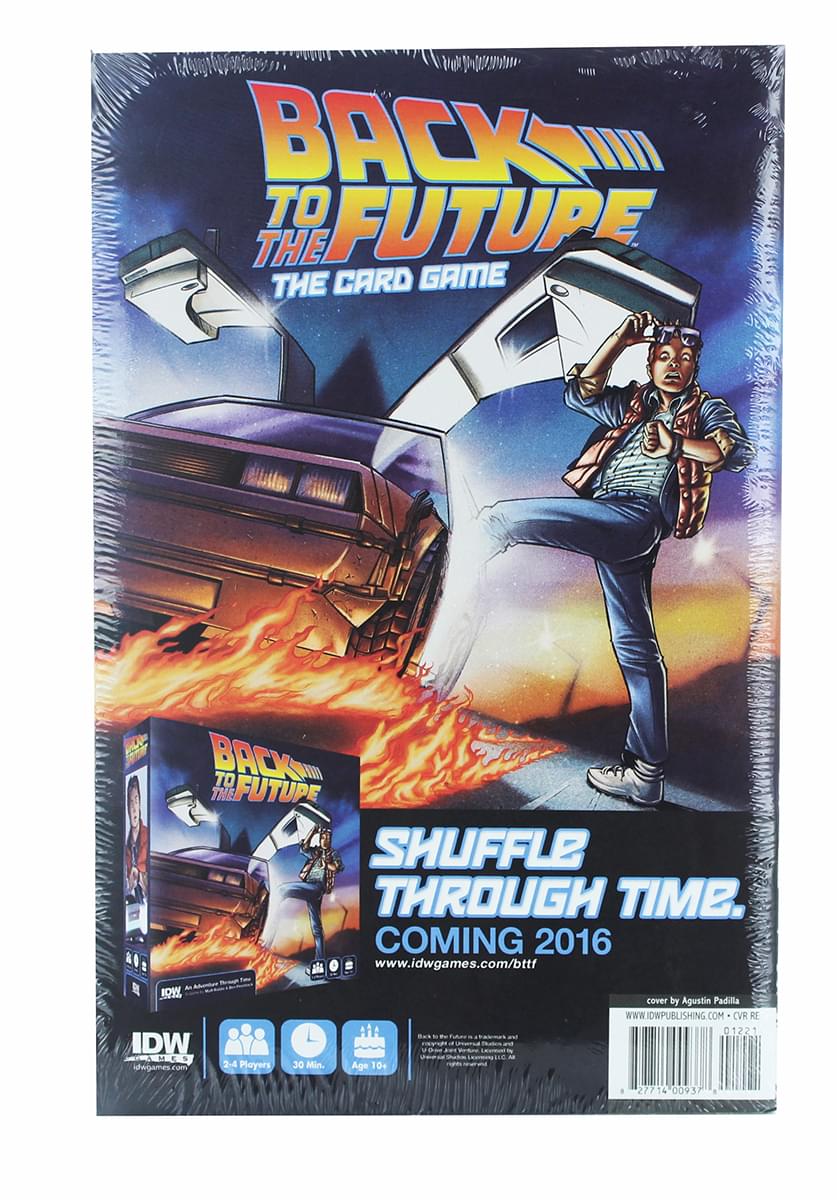 Back To The Future Issue #1 Comic Book (1:10 Variant Cover)